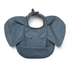 Elodie Baby hagesmæk elefant med lomme - Blue