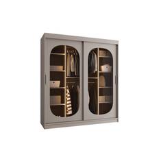 Allegra Garderob 180x200 cm - Beige & garderobssystem