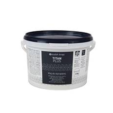 MARBET DESIGN frigolitlim bygglim, inomhus för stuckaturlister, takplattor, prydnadslister och mycket mer. (1 hink Titan Plus 4 kg) inomhus lösningsmedelsfri akryl