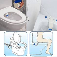 Badeværelse Bidet Toilet Frisk Vand Spray Clean Sæde Ikke-elektrisk Fastgørelsessæt C