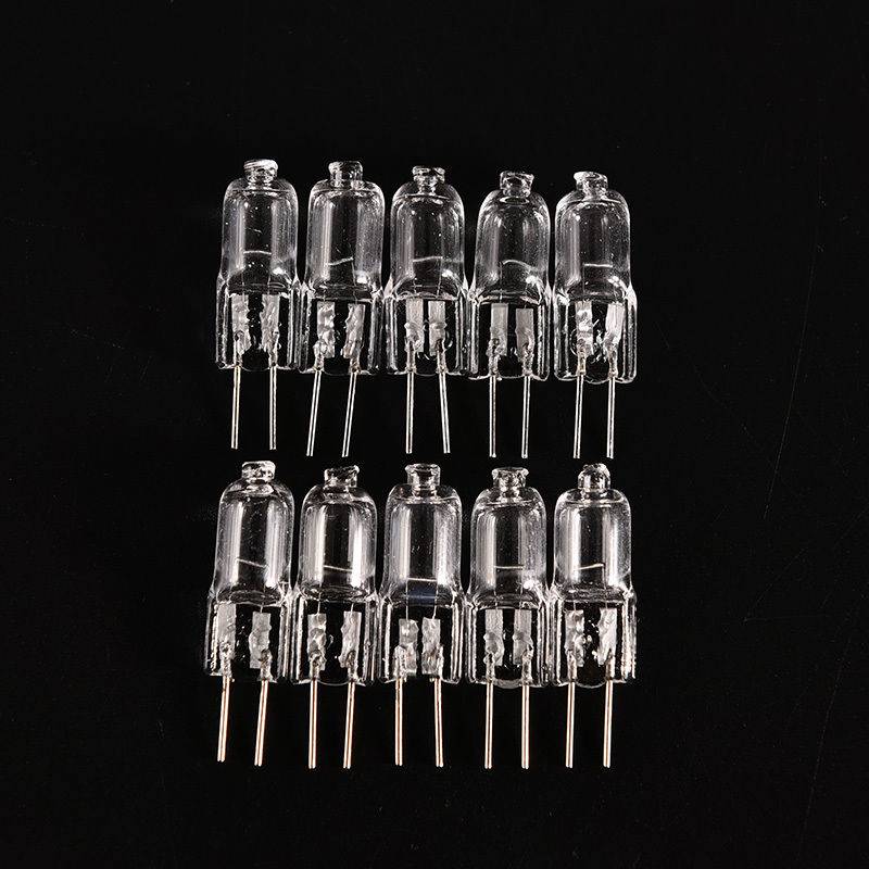 10 st varmvit g4 jc typ halogen glödlampa 12v 20w 20 watt