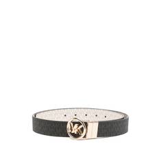 Michael Kors - midjeväska med logotyp - dam - polyester/pvc - L - Grå