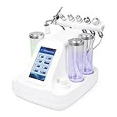 TESUGN 7 i 1 vatten väte syre skönhet maskin hudvård maskin, ansiktsvård djuprengöring peeling Hydro Dermabrasion Jet Peel professionell hud föryngring liten bubbelenhet