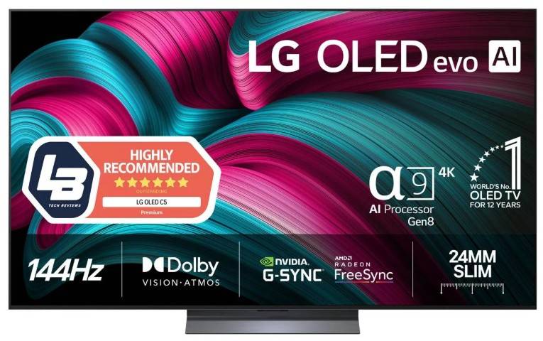 LG 77″ OLED evo C5 Smart-TV