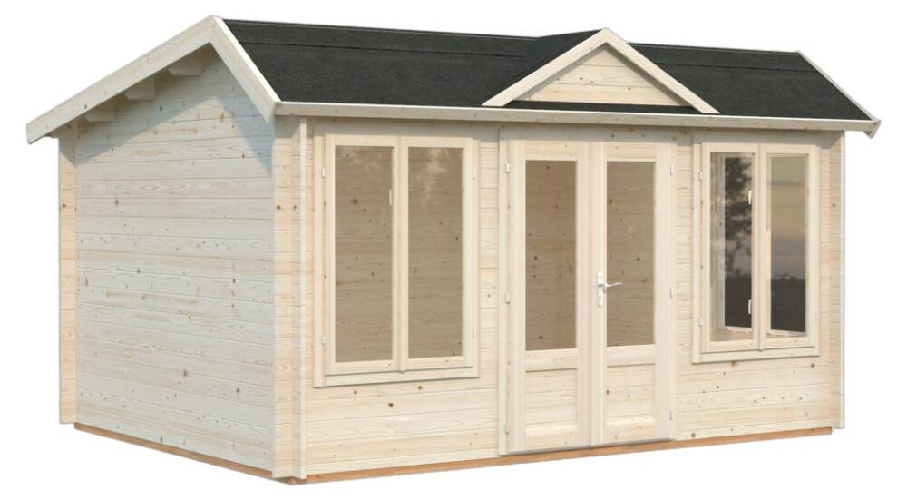 STUGA PALMAKO CLAUDIA PULPETTAK 11,5M² DOPPIMPREGNERAD TRANSPARENT