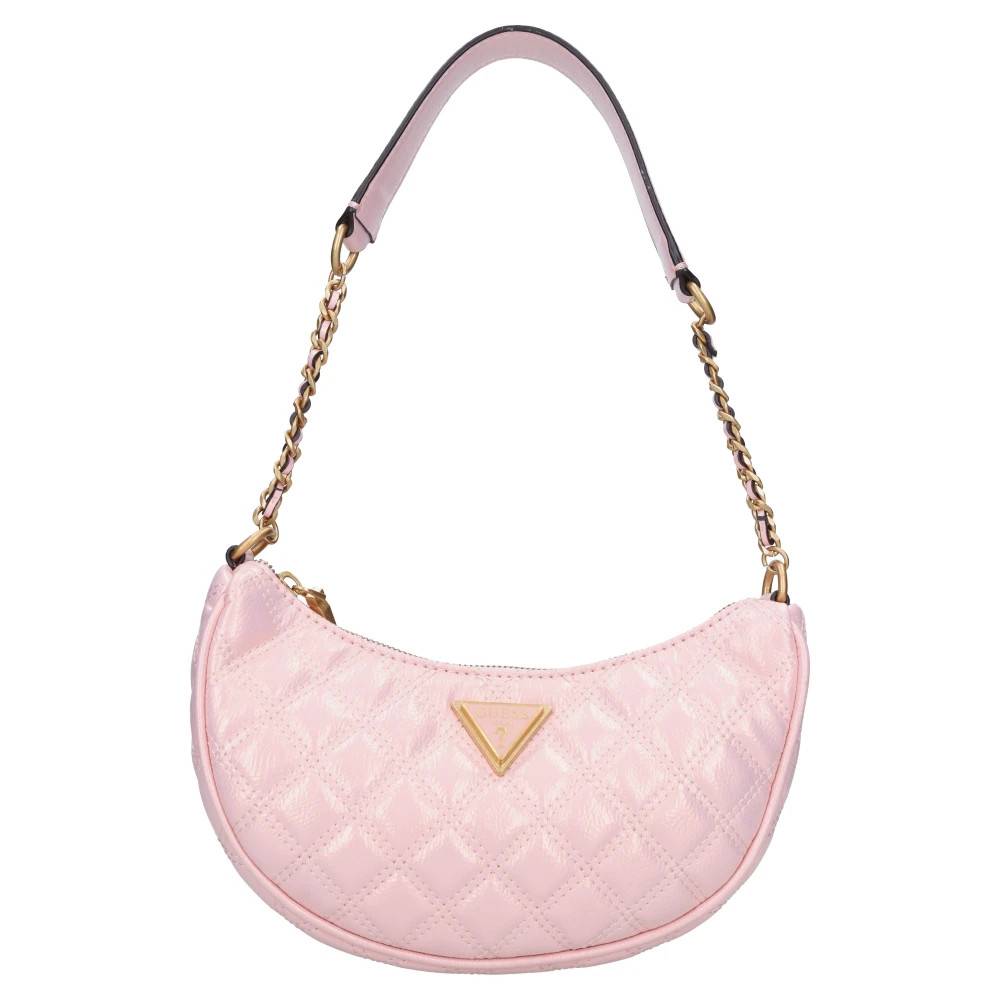 Guess Skuldertaske i kunstlæder - Tasker - Dame - Lyserød - ONE SIZE - Uld