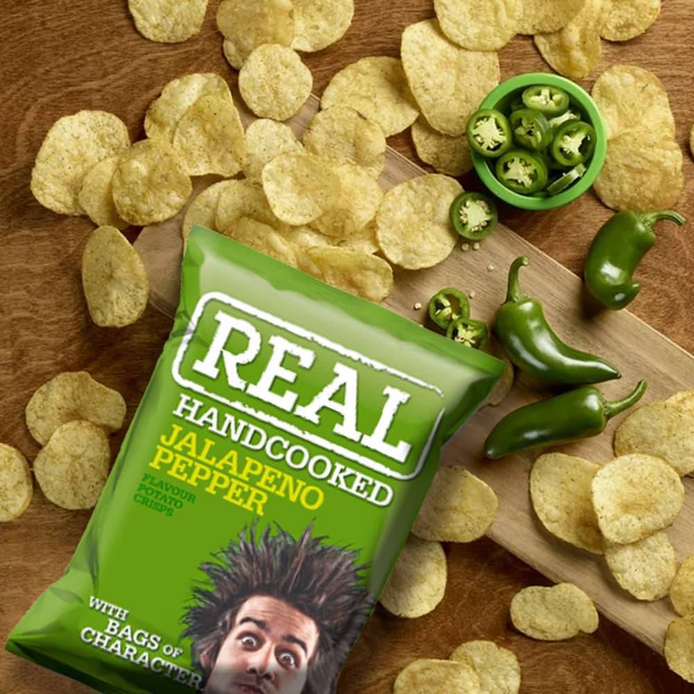 Real Chips Jalapeno Pepper 150g