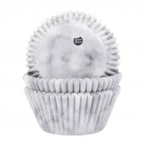 Muffinsformar - Marmor - 50-pack