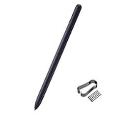 PCTC Tab S7 S penna ersättning stylus penna för Samsung Galaxy Tab S7/S7+ Plus /S7 FE SM-T870 SM-T875 SM-T876 Touch Pen + Tips/Nibs (NoBluetooth) (Mystisk svart)