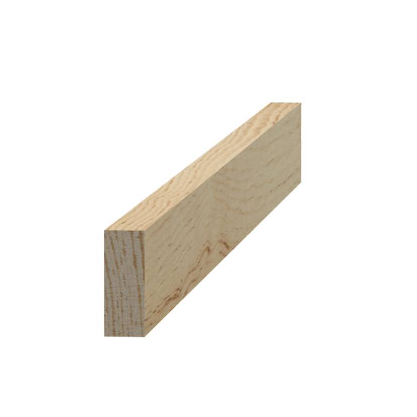 Planhyvlat 8x21 obehandlad list