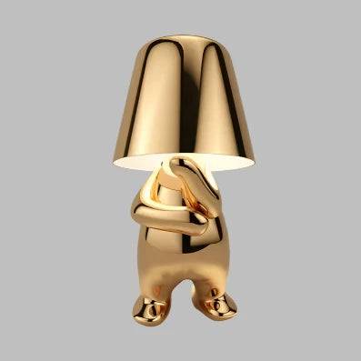 ElegantThinker - Konstnärlig LED-lampa för stilfull belysning - Guld / C