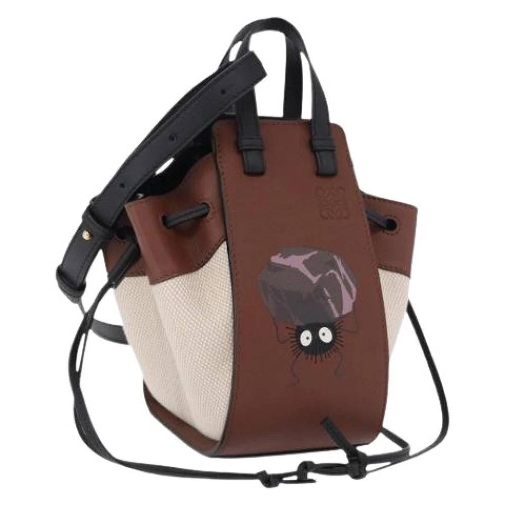Loewe Pre-owned - Pre-owned handväska i canvas Vintage - Dam - ONE Size -