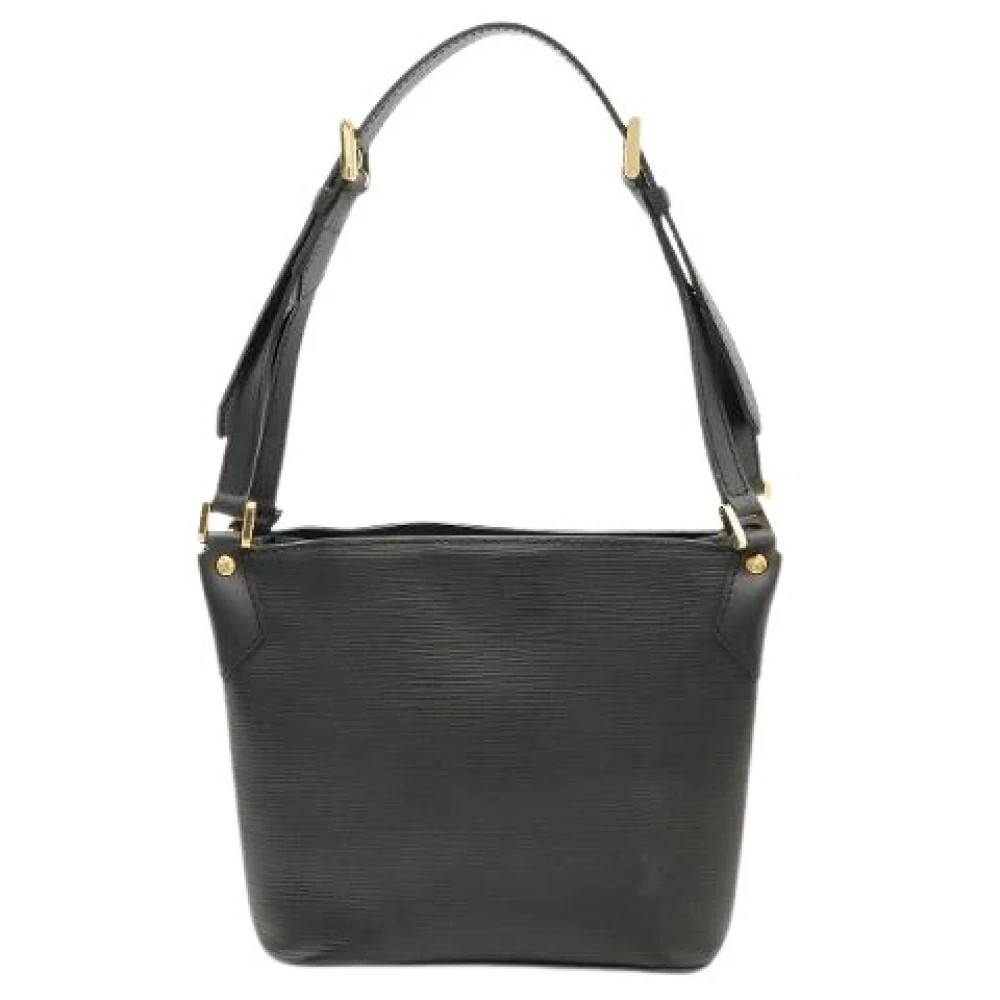Louis Vuitton Vintage Pre-owned Vintage Skuldertaske - Vintage - Dame - Sort - ONE SIZE - Uld