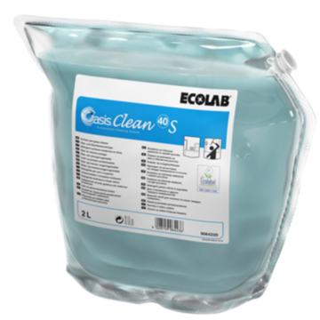 Glasputs Ecolab Oasis clean 40 S 2L