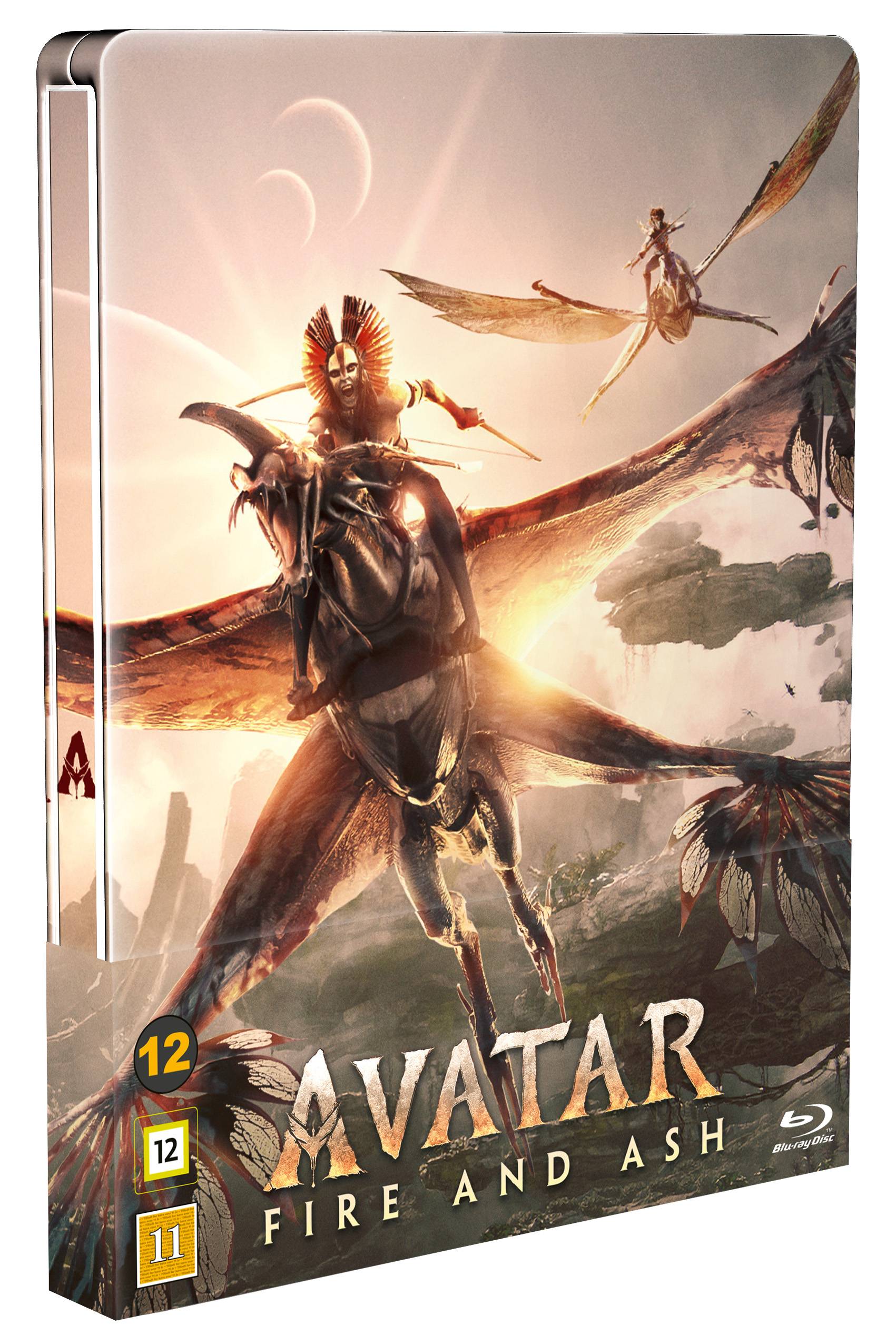 Avatar: Fire And Ash Steelbook LIMITED EDITION 2-disc (BD + BD bonus)
