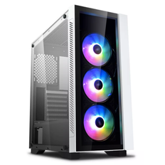 DEEPCOOL MATREXX 55 V3 ADD-RGB WH 3F - Kabinet - Miditower - Hvid