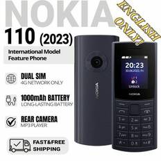 110 4G | Dubbelt SIM-kort | GSM-olåst mobiltelefon | Internationell version | Midnattsblå