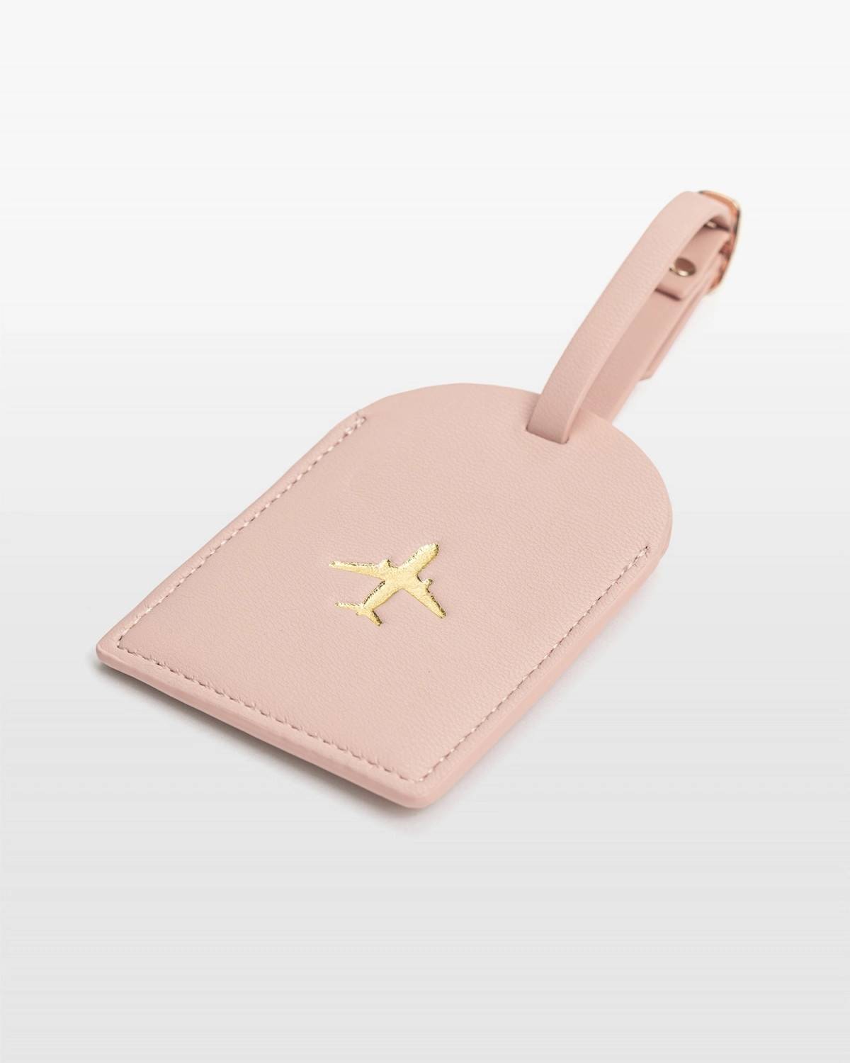 Bagagemærke, pink - Pristine