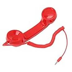 Retro Telefon, Retro Telefon Telefon Mobiltelefon Till Fast Telefon Adapter Mobiltelefon Mikrofon 3,5 Mm Universal Telefon Retro Handset Klassisk Mobiltelefon Handset för Telefon