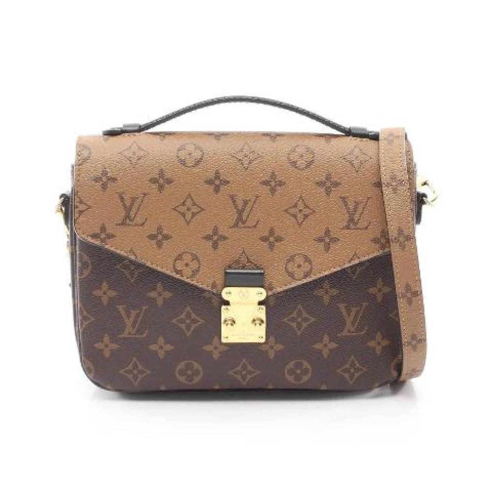 Louis Vuitton Vintage - Pre-owned Pochette Metis Monogram Reverse Handväska Vintage - Dam - ONE Size - Läder