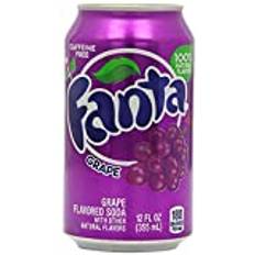 Fanta Grape Fridge Pack Cans, 355 mL, 12 Pack