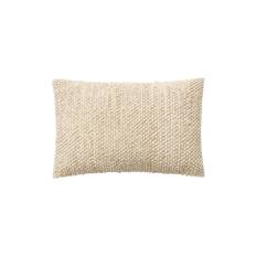 Idras Pillow, Pure Ecru