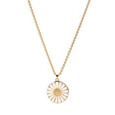 Collier m. marguerit medaljon | Lund Copenhagen