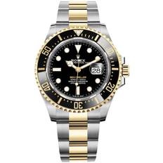 Rolex Herrklocka 126603-0001 Sea-Dweller Svart/18 karat gult guld