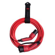eConnect Ladekabel Typ 2, 3-faset, 20A, 13,8kW: 5 meter / Sort