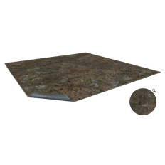 Battle Systems - Muddy Streets Gaming Mat 3x3
