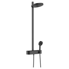 Hansgrohe Pulsify S Showerpipe 260 EcoSmart 2jet mit ShowerTablet Select 400, schwarz matt