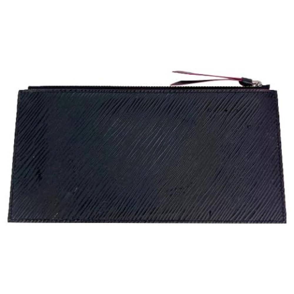 Louis Vuitton Vintage Pre-owned Vintage Clutch - Vintage - Dame - Sort - ONE SIZE - Læder