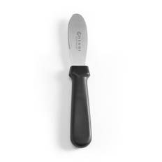 Smörkniv räfflad svart PP handtag bladlängd 85 mm, Hendi