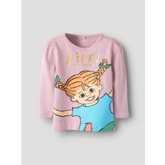 Pippi Langstrømpe Top Med Lange Ærmer