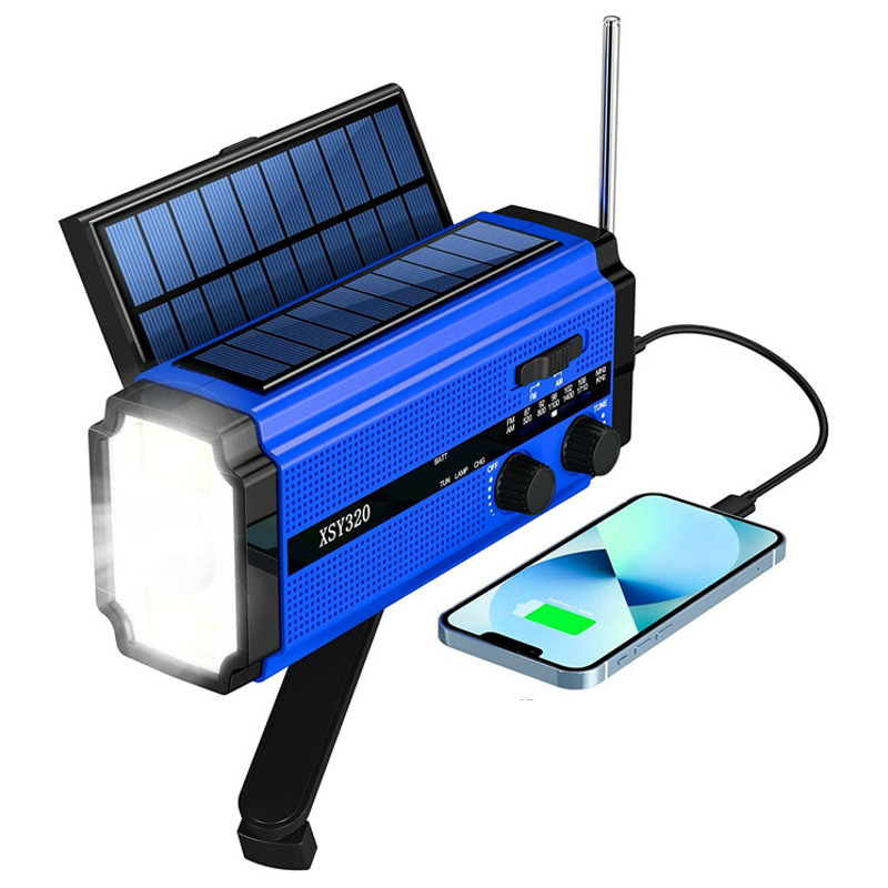 Globuz - Nødradio m/ Powerbank 5.000mAh.