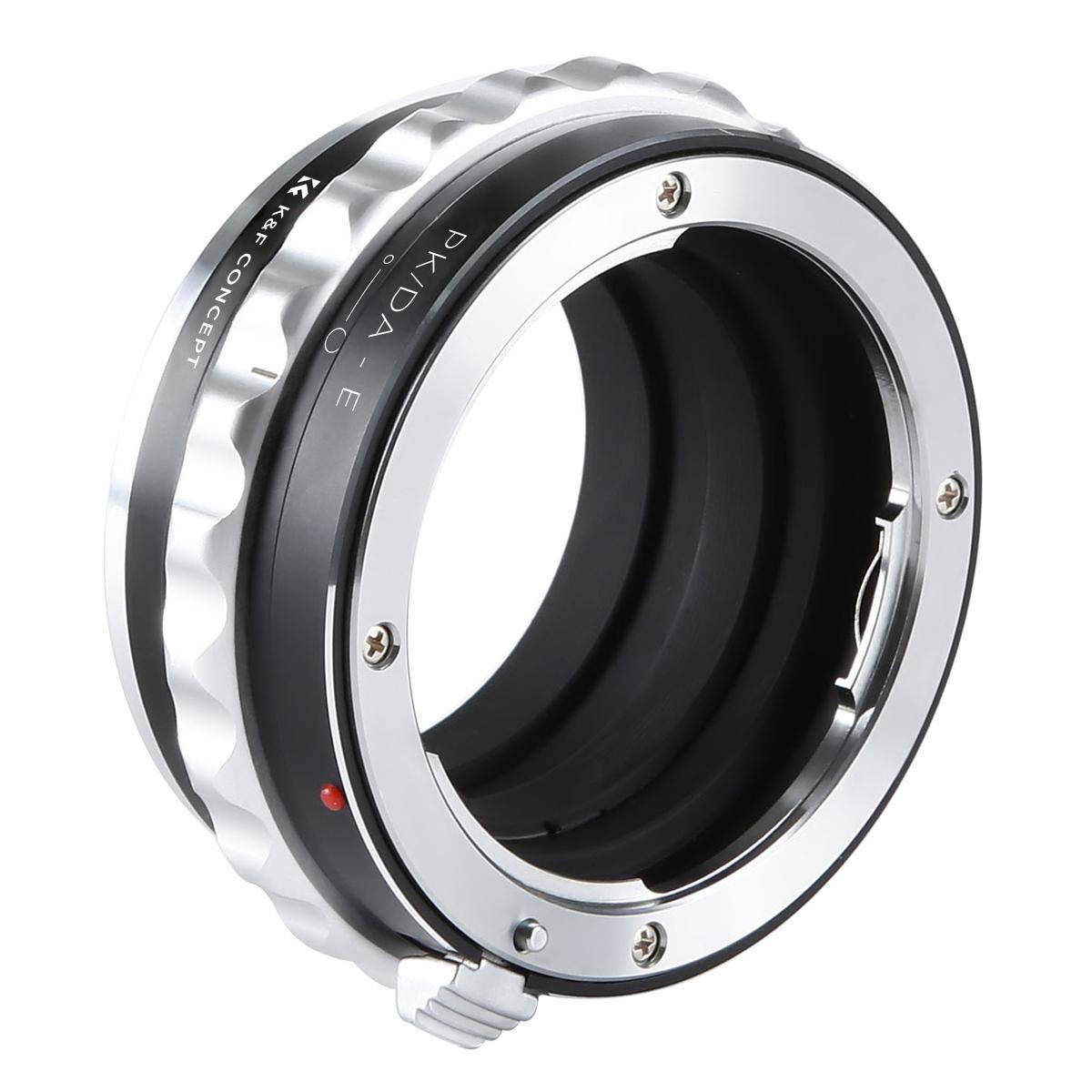 KENTFAITH Lens Mount Adapter for Pentax K/M/A/FA/DA Mount Lens to Sony NEX E-Mount Camera Body