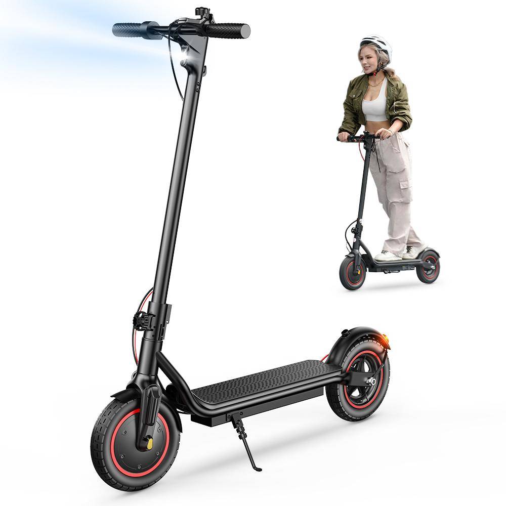 iScooter 500W elektrisk skoter W6 36V 7,8Ah Kraftfull 10 tums däckräckvidd 25-30km Hastighet 35km/h escooters