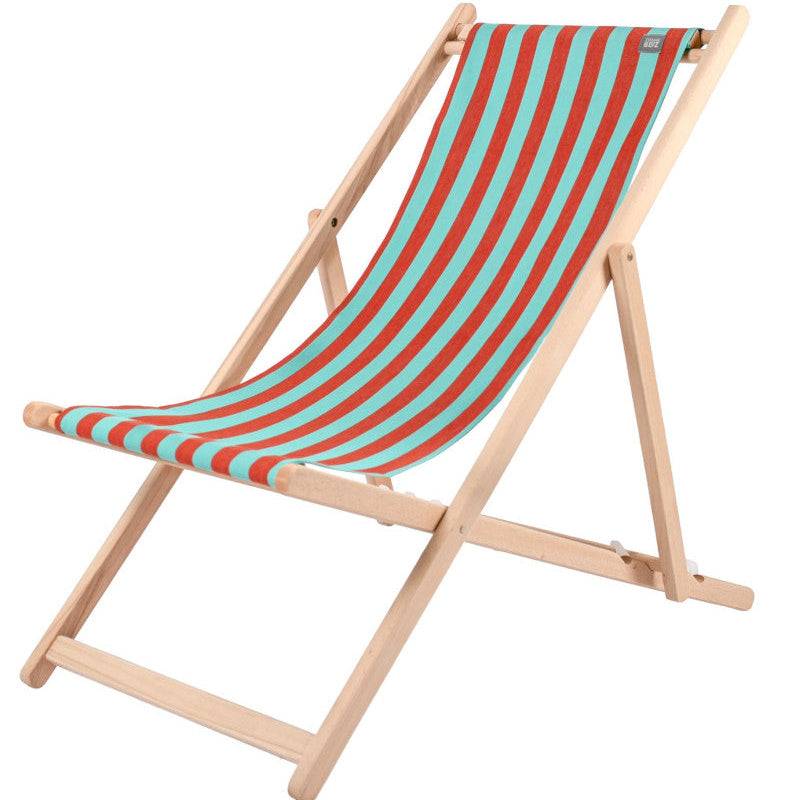 French Deckchair wood Biarritz