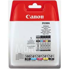 Canon multipack CLI-580/581 original CMYK 11.2 ml / 5,6 ml x 4