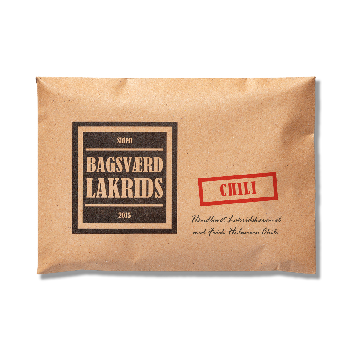 Bagsværd Lakrids-Chili Plade 160 gr.