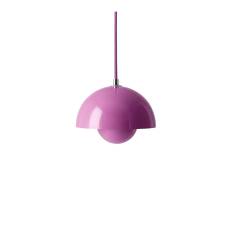 &Tradition - Flowerpot Pendant VP10, Tangy Pink - Pendellampor - Verner Panton - Rosa