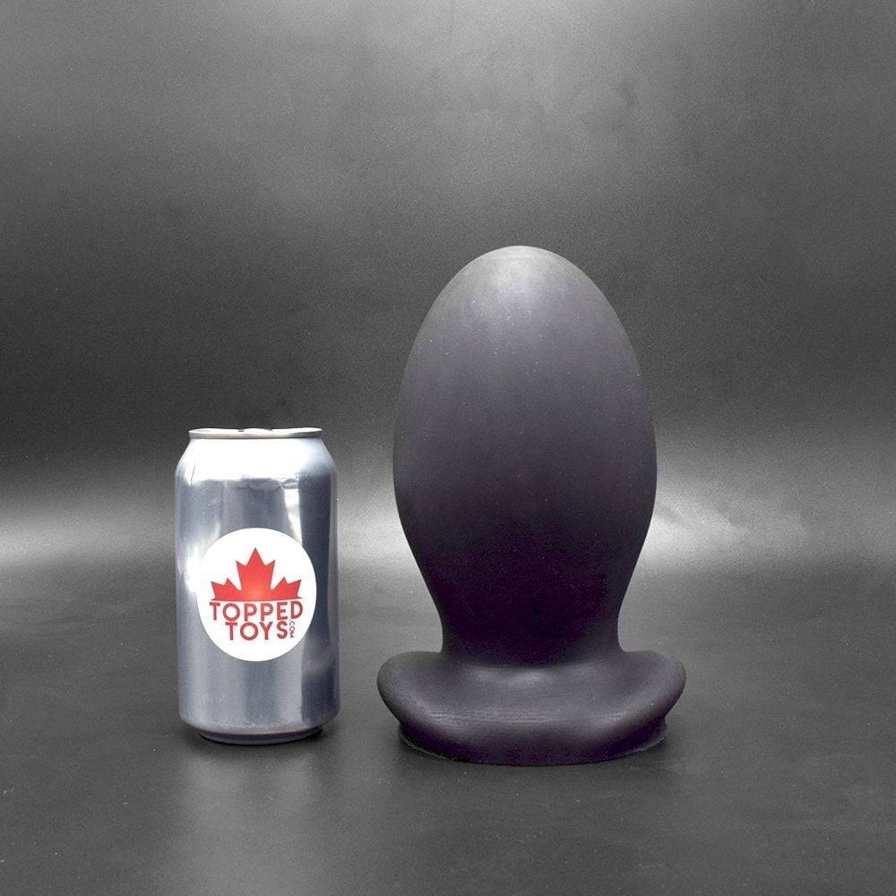 Topped Toys Gape Keeper 128 Obsidian, premium silicone anal plug 20 x 10.4 cm.