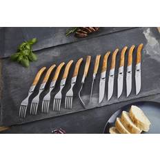 Laguiole by Hâws Steak Dinner Set 12 Pcs Olive
