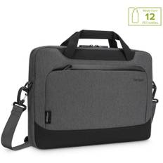 Targus Cypress Eco Slimcase - datorväska - macbook - Grå - Svart/