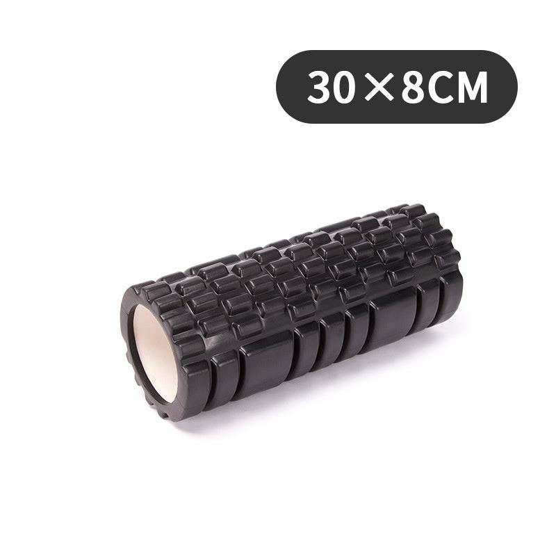 EVA Foam Roller Fitness Body Foam Roller - 30X8 Black