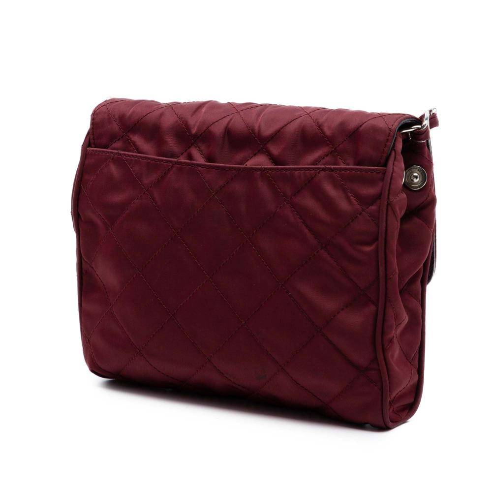 Prada Vintage Prada Tessuto L 18cm x W 20cm x D 4.50cm - Skuldertasker Nylon hos Magasin.