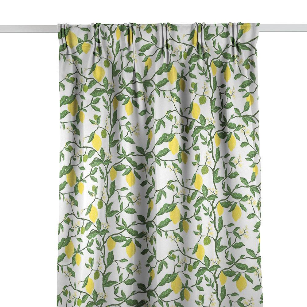 Citronträd Gul Gardin Arvidssons Textil