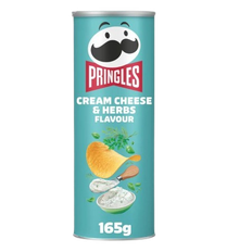 Pringles Cream Cheese & Herb 165g