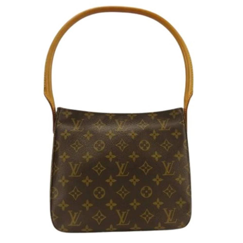 Louis Vuitton Vintage Pre-owned Monogram Skuldertaske - Vintage - Dame - Brun - ONE SIZE - Uld