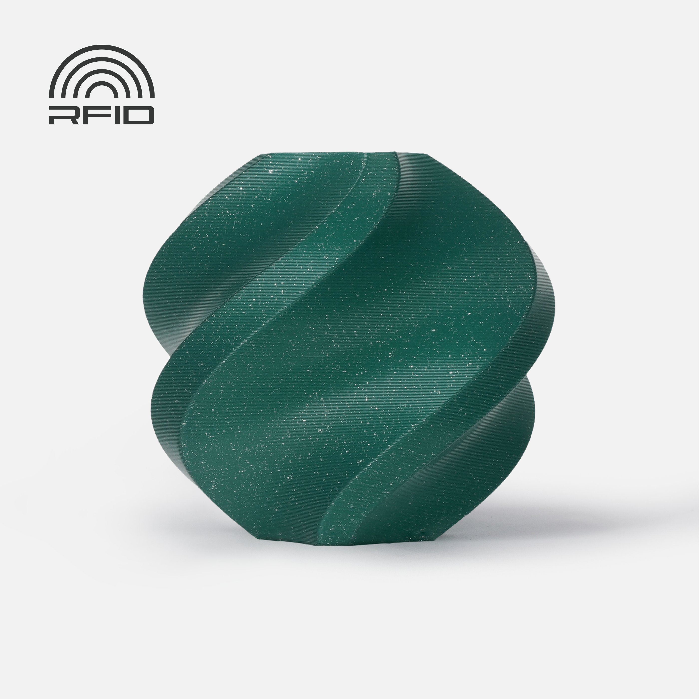 Bambu Lab PLA Sparkle - Alpine Green Sparkle (13501)
